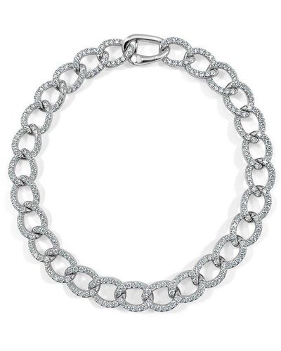 Sabrina Designs 14k 2.85 Ct. Tw. Diamond Link Bracelet - Metallic
