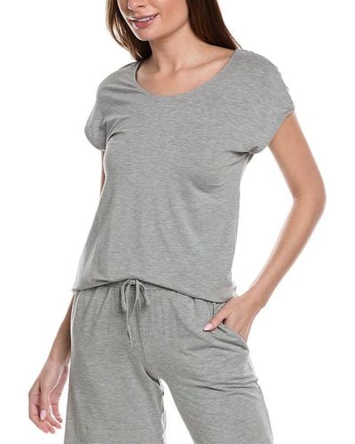 Hanro Natural Elegance T-shirt - Grey