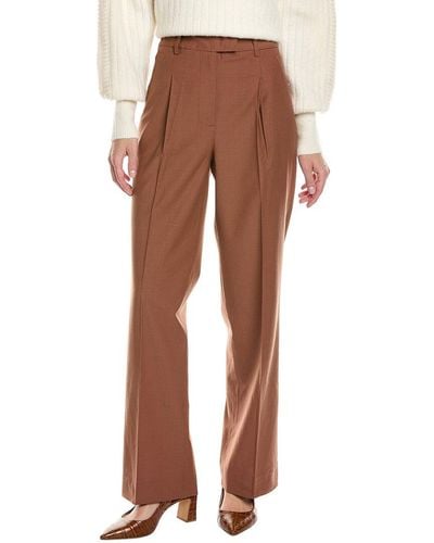 AllSaints Corin Wool-blend Trouser - Brown