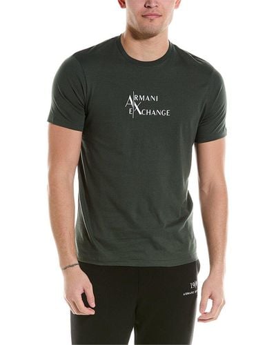 Armani Exchange Graphic Regular Fit T-shirt - Green