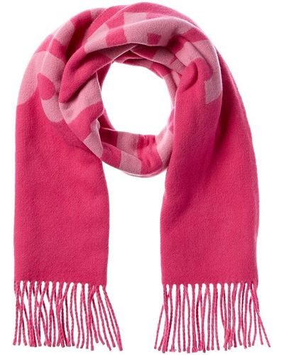 Jacquemus L'écharpe Wool Scarf - Pink