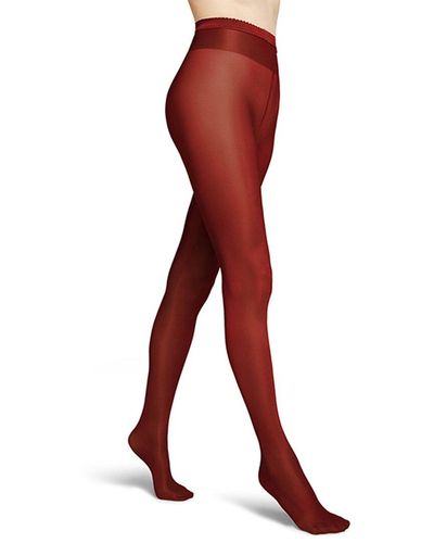 Wolford Neon 40 Tights - Red