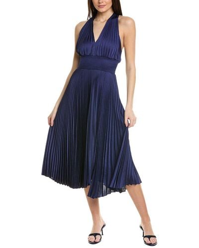A.L.C. Rose Midi Dress - Blue