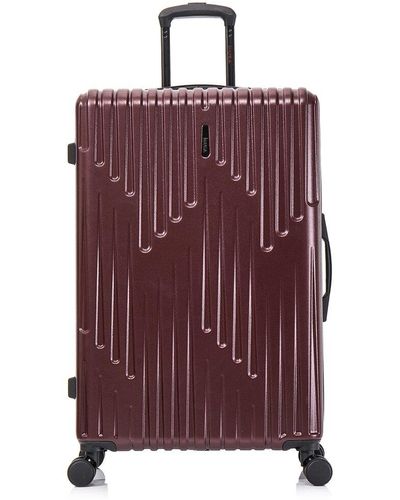 InUSA Drip Lightweight Hardside Spinner Luggage 28" - Purple