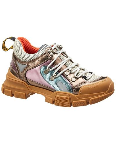 Gucci Flashtrek Leather Sneaker - Multicolor