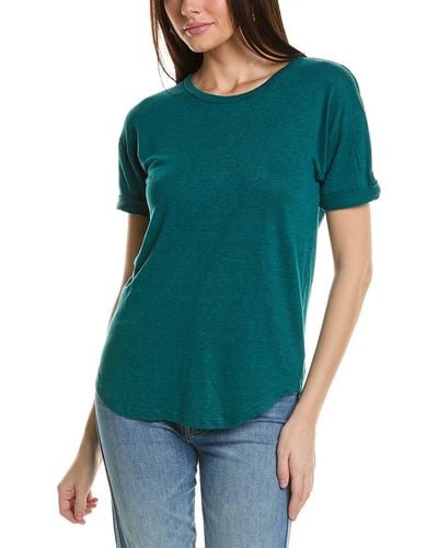 Isabel Marant Isabel Marant Etoile Koldi Linen T-shirt - Green