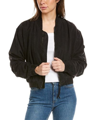 ELAN BLACK METALIC BLAZER