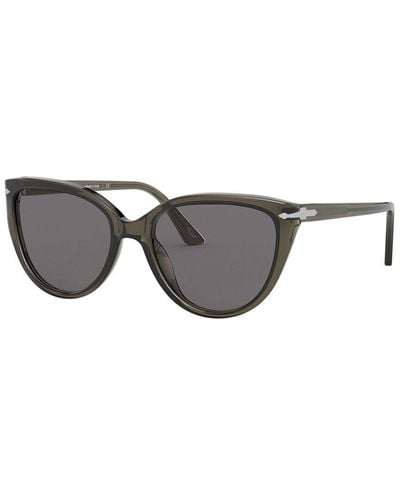 Persol Po3251s 55mm Sunglasses - Gray