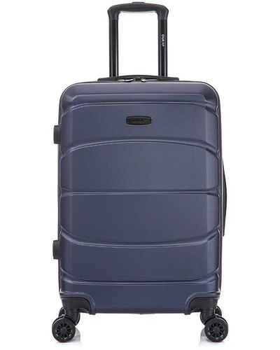 DUKAP Sense Lightweight Hardside Spinner Luggage 24" - Blue