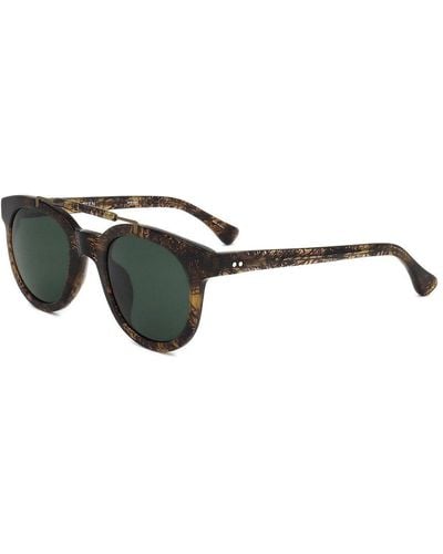 Linda Farrow Dvn132 46mm Sunglasses - Black