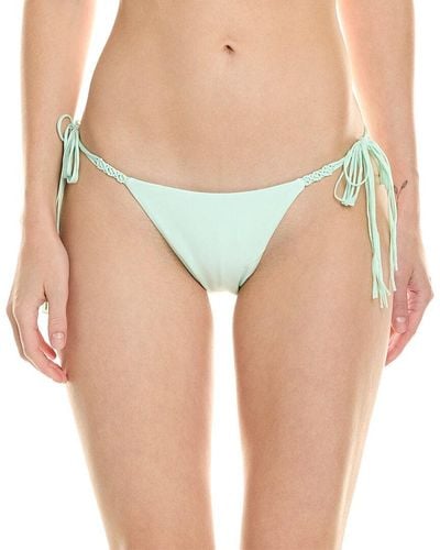 PQ Swim Mila Tie Full Bikini Bottom - Green