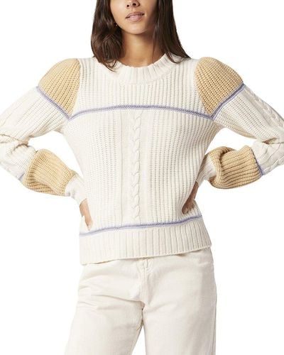 Joie Ivor Wool Sweater - White