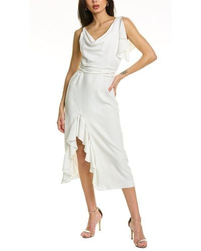 Cinq À Sept Lavonne Midi Dress - White