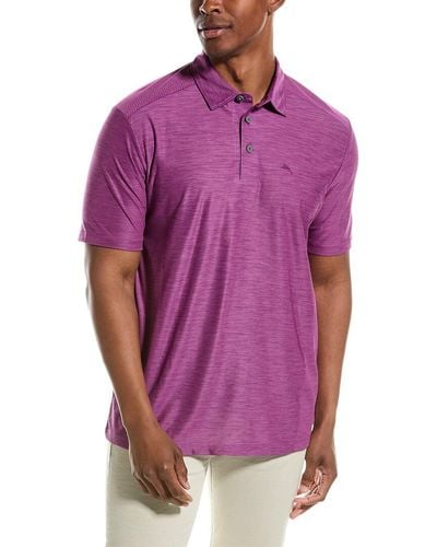 Tommy Bahama Palm Coast Polo Shirt - Purple