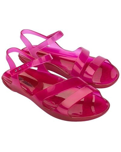 Melissa The Real Jelly Sandal - Pink