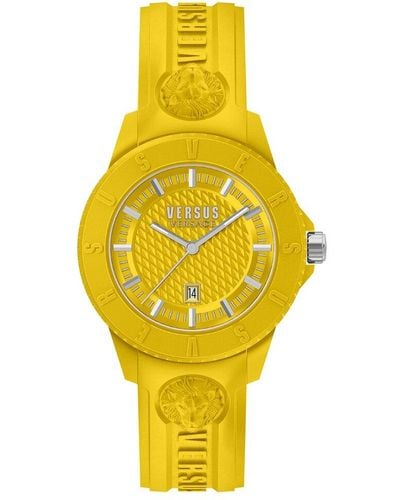 Versus Versus By Versace Tokyo R Watch - Yellow