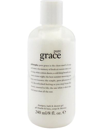 Philosophy 8Oz Pure Grace Shampoo Bath And Shower Gel - White
