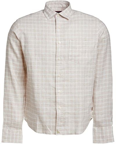 UNTUCKit Wrinkle-resistant Noval Linen Shirt - White