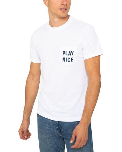 Sol Angeles Play Nice Crew T-shirt - White