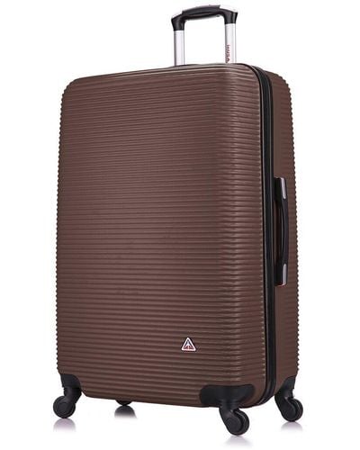 InUSA Royal Lightweight Hardside Luggage 28in - Brown
