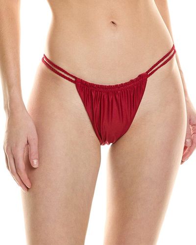 Devon Windsor Ira Bikini Bottom - Red
