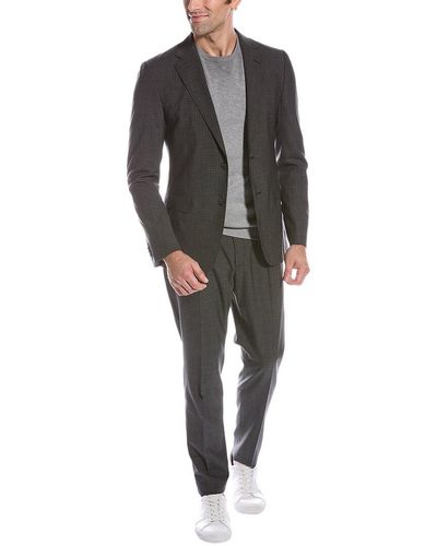 Zegna 2pc Wool Suit - Grey