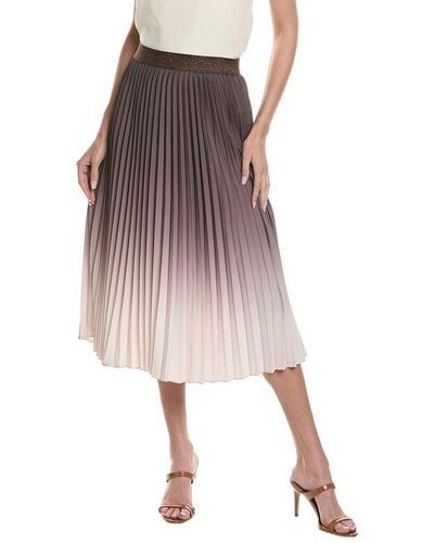 Nanette Lepore Ombre A-line Skirt - Pink