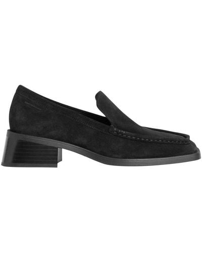 Vagabond Shoemakers Blanca Suede Loafer - Black