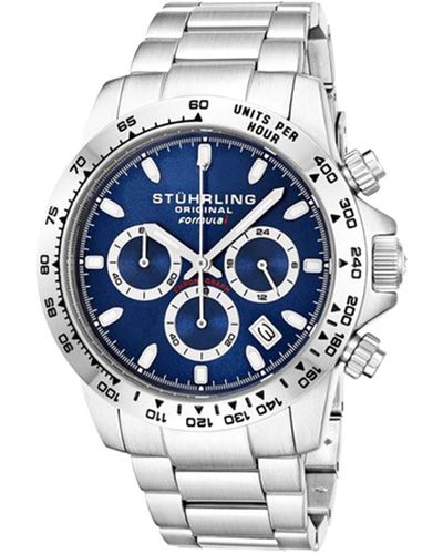 Stuhrling Stainless Steel Watch - Multicolor