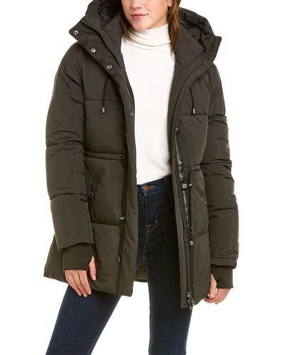 Noize lina long coat top