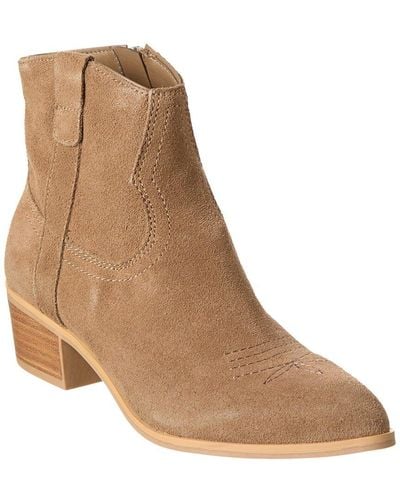 Dolce Vita Armana Suede Bootie - Brown