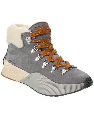 Sorel Out N About Iii Conquest Wp Suede Boot - Grey