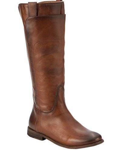 Frye Paige Leather Boot - Brown