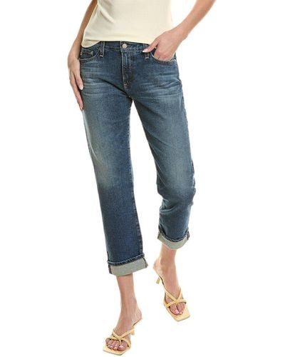 AG Jeans Nolan 14 Years Counsel Relaxed Slim Ankle Jean - Blue