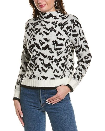 Central Park West Lola Sweater - White