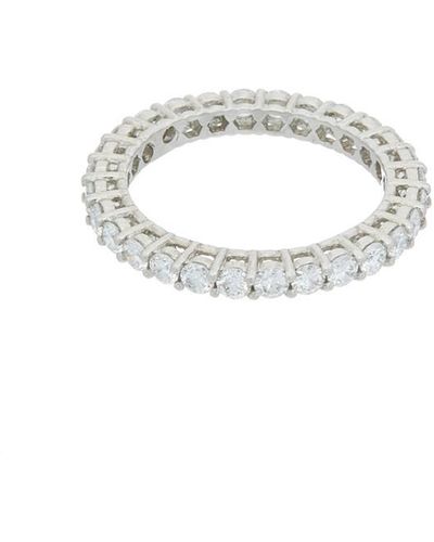 Diana M. Jewels Fine Jewelry Platinum 1.11 Ct. Tw. Diamond Eternity Ring - White
