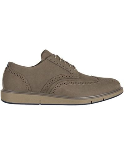 Swims Motion Wingtip Oxford - Brown