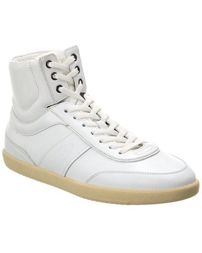 Tod's Leather High-top Sneaker - White
