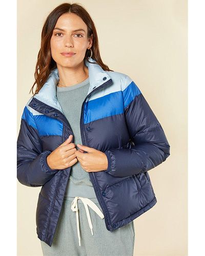 Outerknown Chromatic Puffer Jacket - Blue