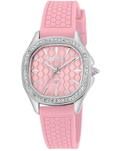 Just Cavalli Glam Chic Watch - Pink
