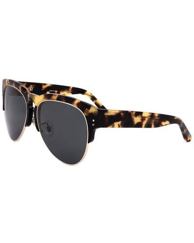 Linda Farrow Edm25 59mm Sunglasses - Black