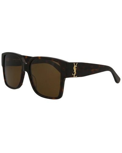 Saint Laurent Slm900 55mm Sunglasses - Black