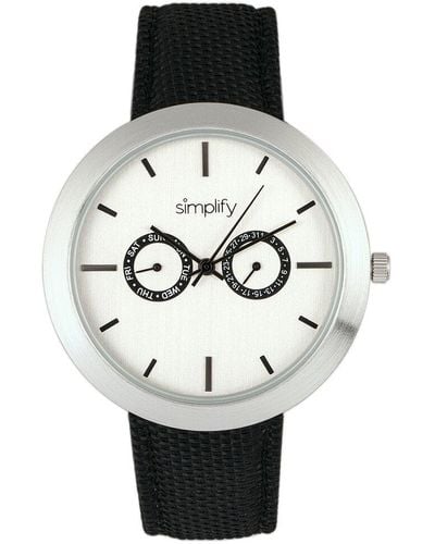 Simplify Unisex The 6100 Watch - Orange