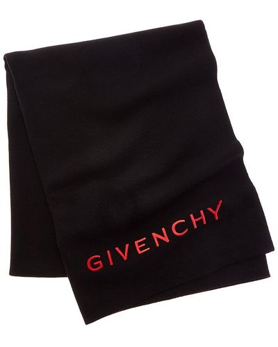 Givenchy Wool Scarf - Black