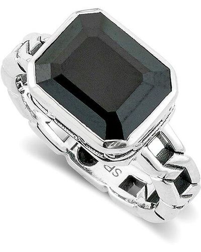Samuel B. Silver 6.01 Ct. Tw. Spinel Ring - Multicolour