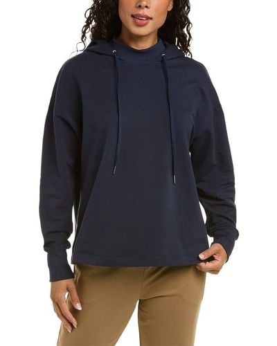 Hanro Natural Living Hooded Pullover - Blue