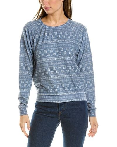 Sol Angeles Hacci Pullover - Blue
