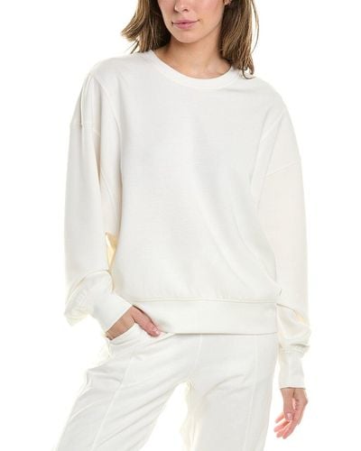 Grey State Brooks Sweatshirt - White