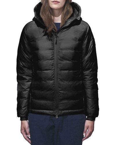 Canada Goose Camp Hoody Fusion Fit Down Jacket - Black