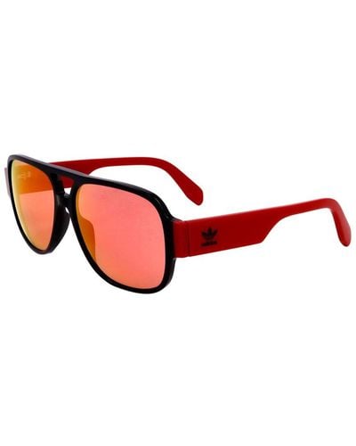 adidas Or0006 57mm Sunglasses - Red
